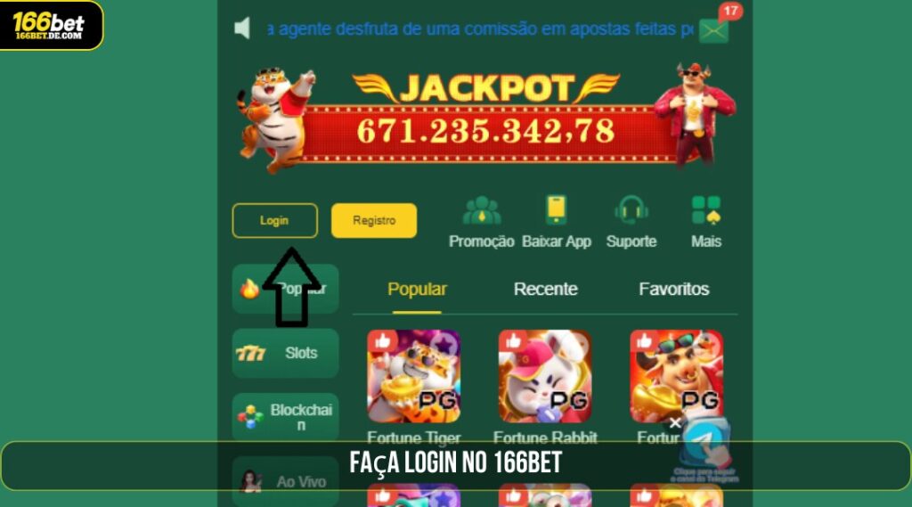 Login 166BET - Instruções detalhadas passo a passo