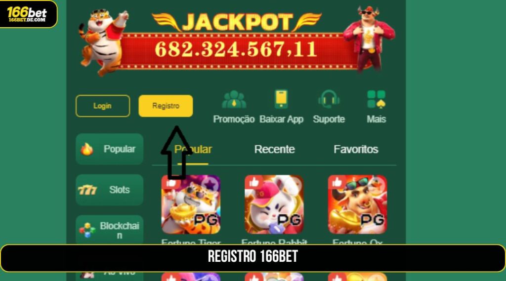 166BET Registro - Crie uma conta rapidamente