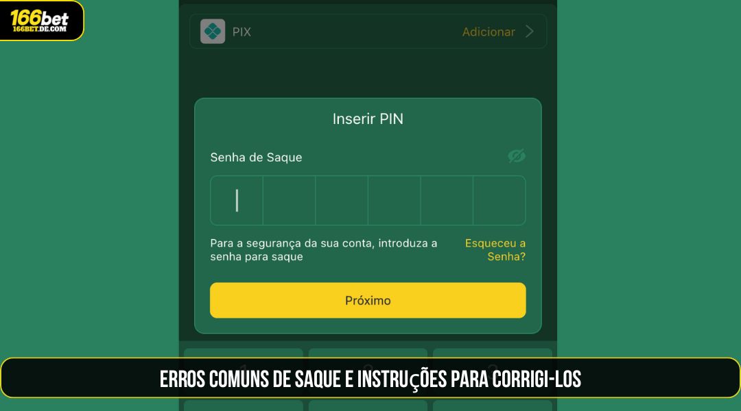 Erros comuns de retirada e como corrigi-los